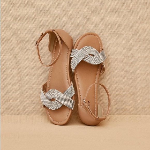 Rhinestone Strap Flat (WW) - Picture 3 of 4